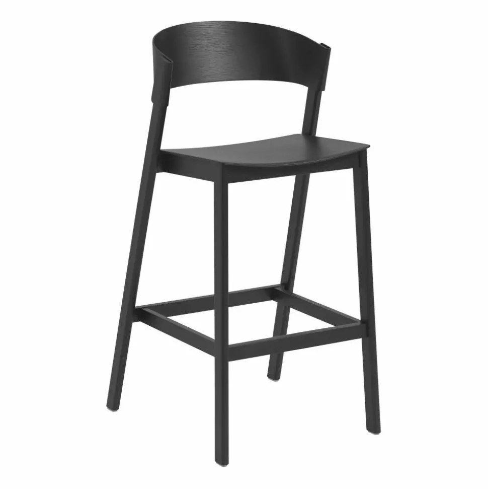 Cover barstol Black