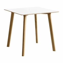 CPH210 Deux 2.0 bord 75x75 cm Pearl white-lacquered oak