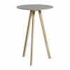 CPH20 2.0 barbord Ø70 cm Grey linoleum-lacquered oak