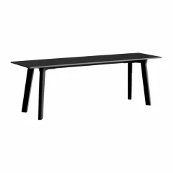CPH215 Deux 2.0 bänk 140 cm Black laminate-lacquered beech