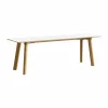 CPH215 Deux 2.0 bänk 140 cm Pearl white-lacquered oak