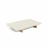 CPH30 2.0 Extendable Leaf till matbord 50x90 cm Off white linoleum-lacq. oak