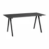 CPH10 2.0 skrivbord 80x160 cm Black laminate-oak veneer