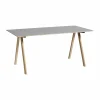 CPH10 2.0 skrivbord 80x160 cm Grey linoleum-lacquered oak