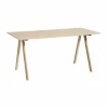 CPH10 2.0 skrivbord 80x160 cm Lacquered oak-oak veneer