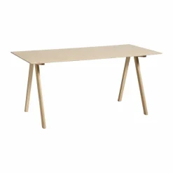 CPH10 2.0 skrivbord 80x160 cm Lacquered oak-oak veneer