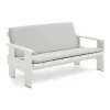 Crate Lounge soffa lackad furu White