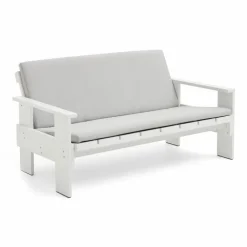 Crate Lounge soffa lackad furu White