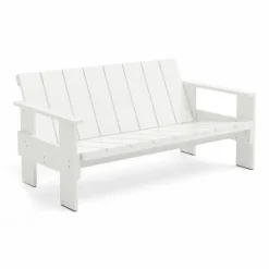 Crate Lounge soffa lackad furu White