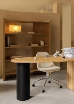 Crescent hylla Obehandlad ek 150x173 cm