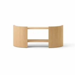 Crescent hylla Obehandlad ek 150x60 cm