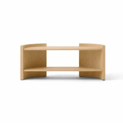 Crescent hylla Obehandlad ek 150x60 cm