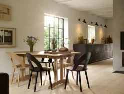 C64 Shaker matbord 90x180 cm Oak nature oiled