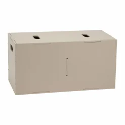 Cube Long förvaringslåda Beige