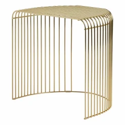 Curva bord 45 cm Guld