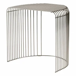 Curva bord 45 cm Silver