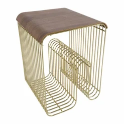 Curva bricka/toppanel till Curva pall 33 cm Valnöt