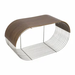 Curva bricka/toppanel till Curva vägghylla 62 2 cm Valnöt