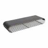 Curva bricka/toppanel till Curva hylla 80 4 cm Svart