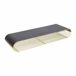 Curva bricka/toppanel till Curva hylla 80 4 cm Svart