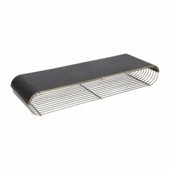 Curva bricka/toppanel till Curva hylla 80 4 cm Svart