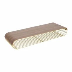 Curva bricka/toppanel till Curva hylla 80 4 cm Valnöt