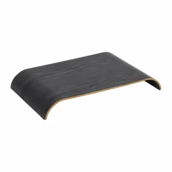 Curva bricka/toppanel till Curva hylla 40 4 cm Svart