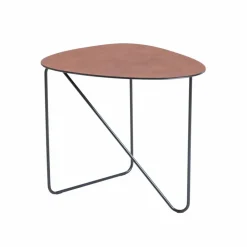 Curve soffbord läder cognac bull m
