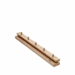 Cutter klädhängare Ek 5st knoppar