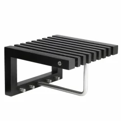 Cutter hatthylla mini Svartlackerad ek