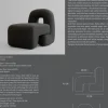Daiku lounge chair Deep taupe