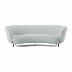Dandy 3-sits soffa Walnut-Linara 253 Swedish Grey