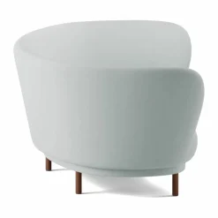 Dandy 3-sits soffa Walnut-Linara 253 Swedish Grey