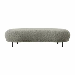 Dandy ottoman Black oak-Spiral 23 Monochrome