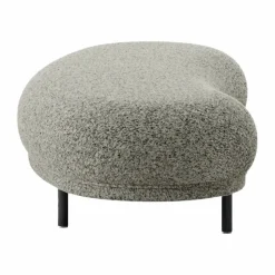 Dandy ottoman Black oak-Spiral 23 Monochrome