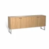 Deus sideboard 60 cm Vitpigmenterad mattlackad ek