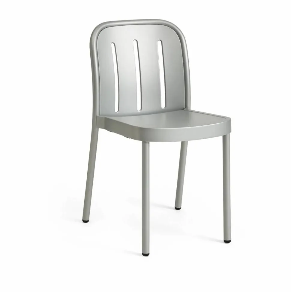 Deville stol Silver grey