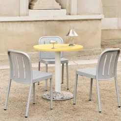 Deville stol Silver grey