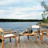 Djurö soffbord Teak ø79 cm