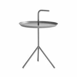 DLM sidobord Ø38 cm Grey