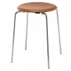 Dot pall läder Walnut