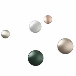 Dots metal Ø 5 cm Dark green