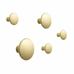 Dots Metal 5-pack Brass