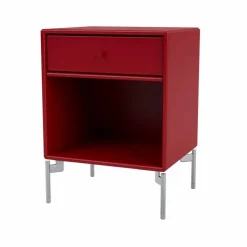 Dream sängbord beetroot 165 kromben