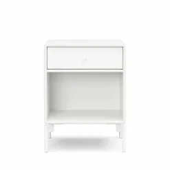 Dream sängbord new white 101 låda-snowben