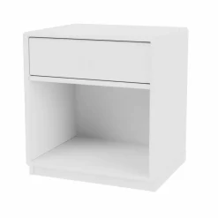 Dream sängbord new white 101 sockel 3cm