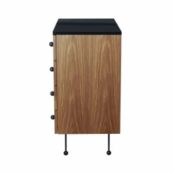 62 Dresser byrå american walnut 4 lådor