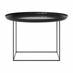 Duke soffbord medium Lacquered obsidian