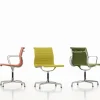 EA 103 karmstol polerad aluminium Hopsak 66 nero