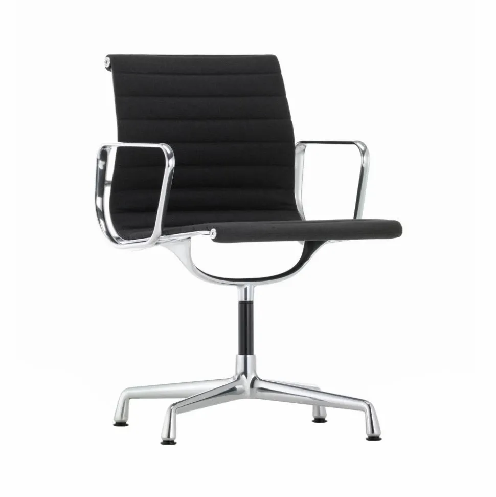 EA 103 karmstol polerad aluminium Hopsak 66 nero